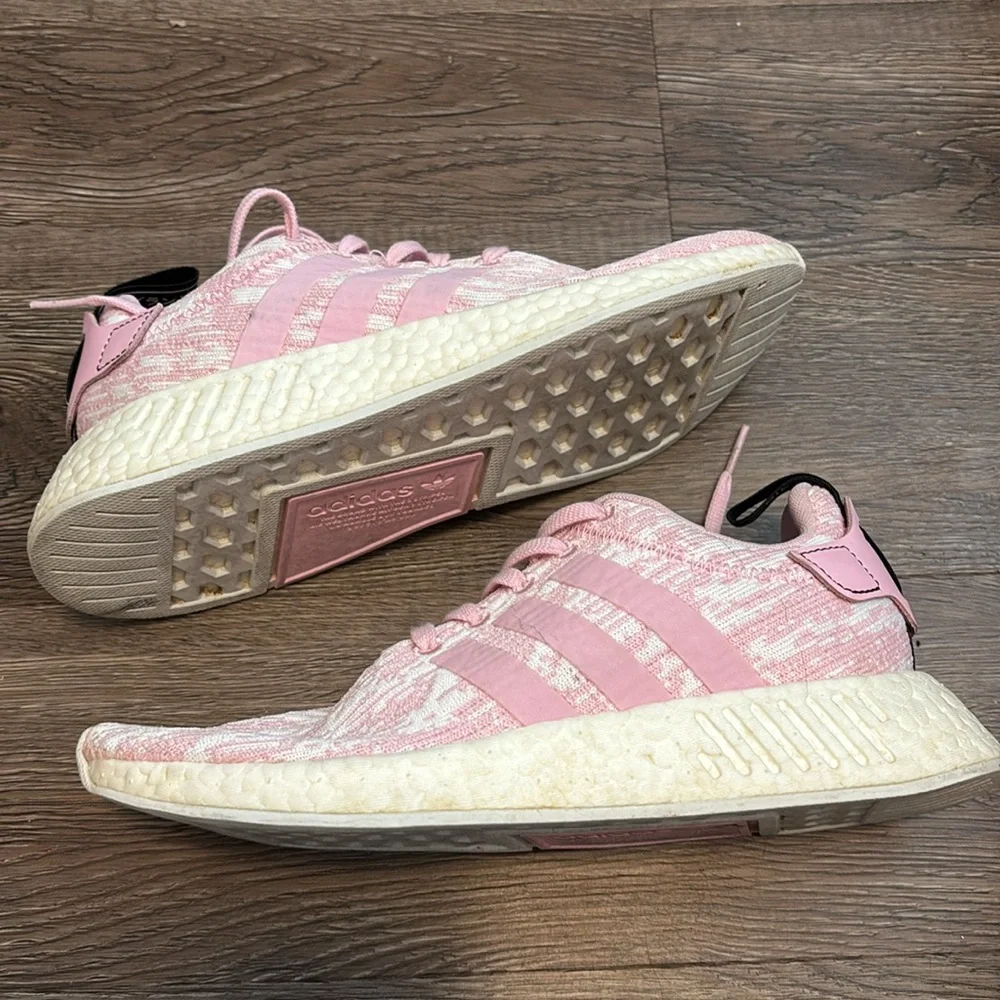 women’s adidas nmd r2 wonder pink - Picture 2 of 4